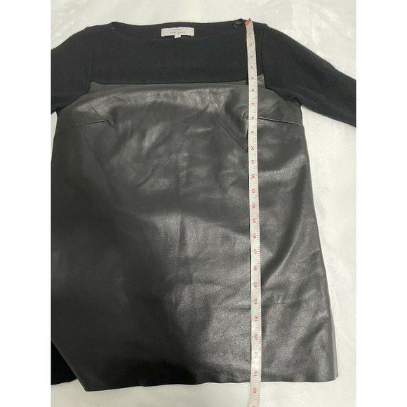 Robert Rodriguez Cashmere Leather Top - Picture 6 of 8